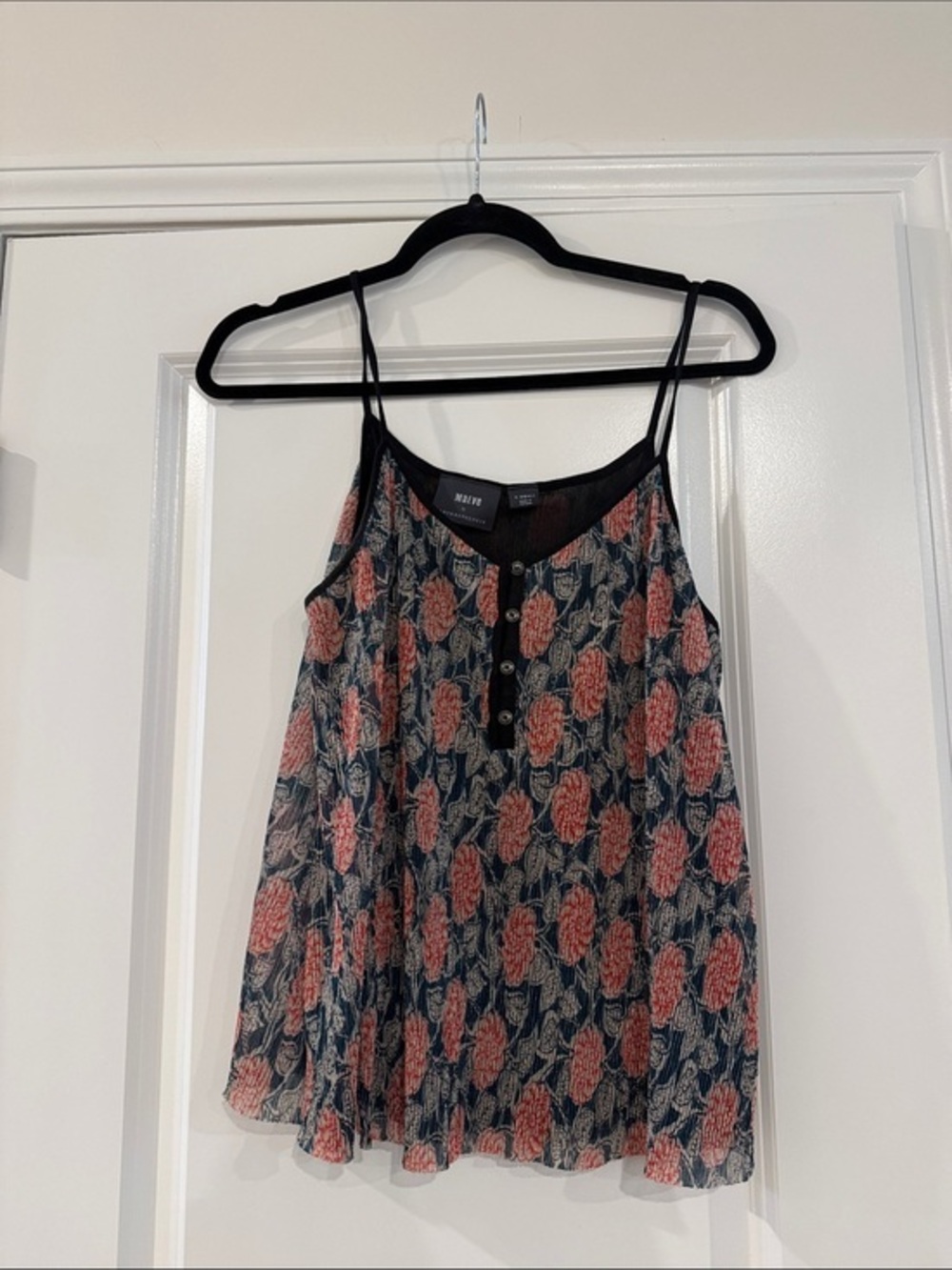 EUC Maeve by Anthropologie Tati Textured Shimmer Tank
